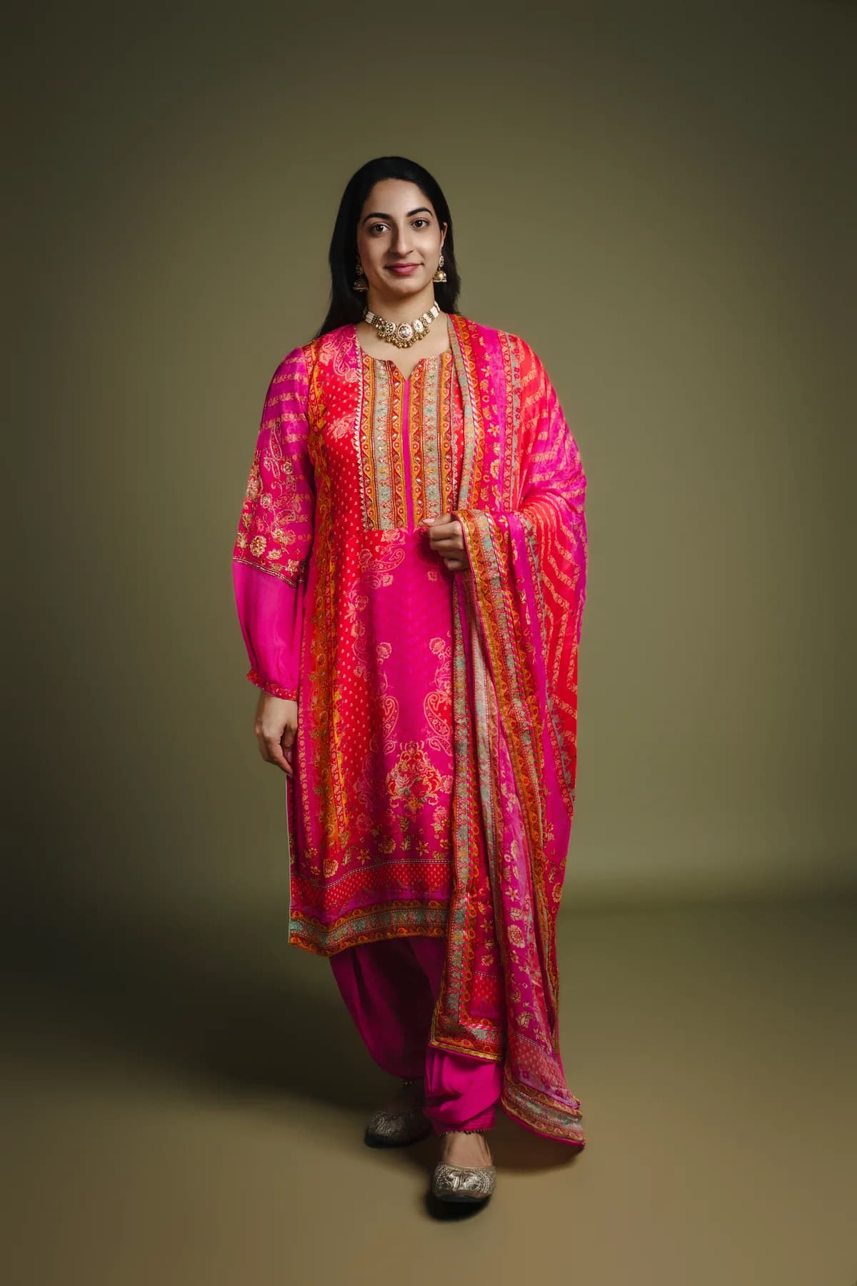 Maharani Shalwar suit set view 1