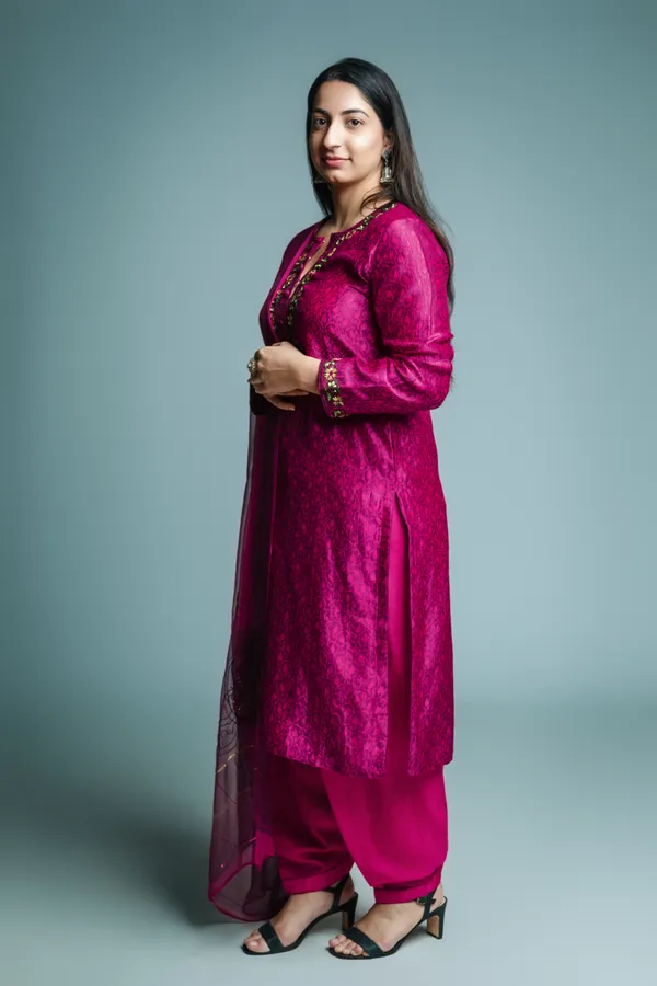 Rani Silk Suit thumbnail 2